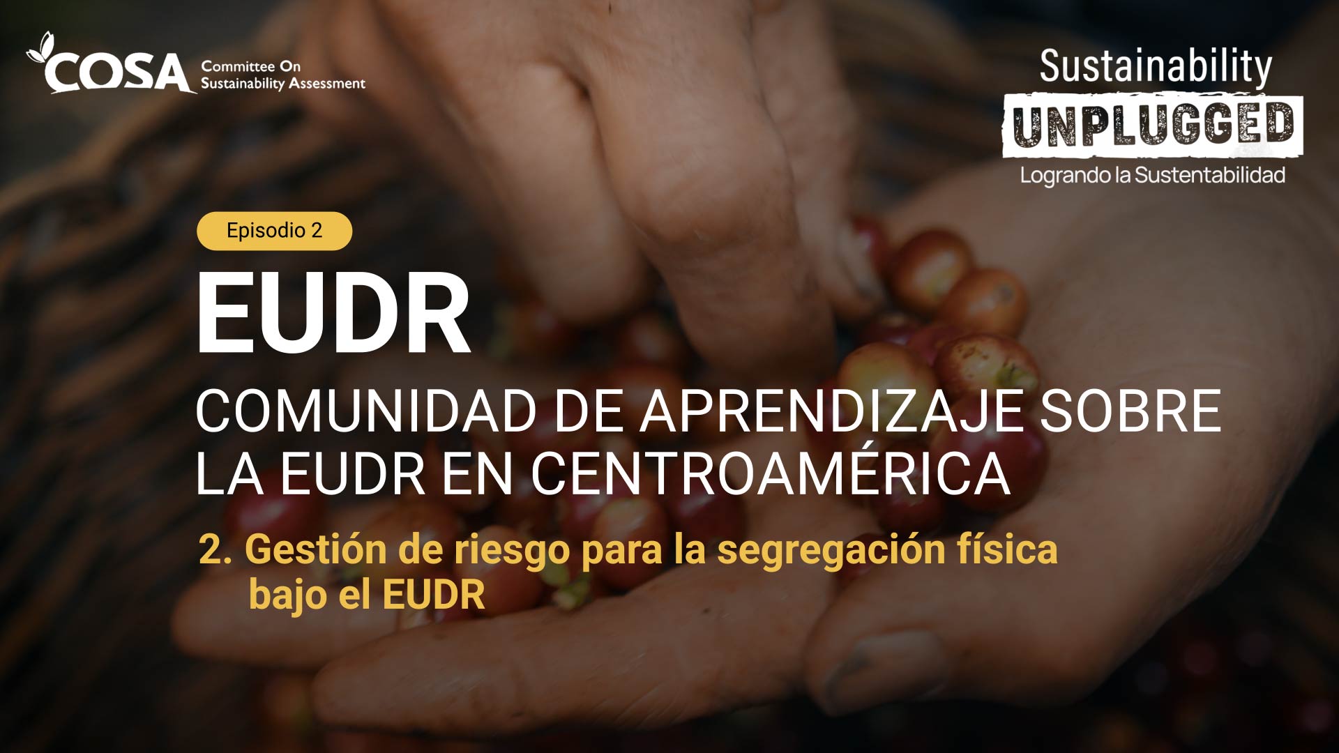 Gestión de riesgo para la segregación física bajo la EUDR 